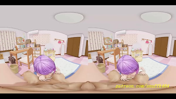 VR180 mmd Towa BlowJob 3d hololive Hentai