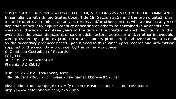 LICENSED TO BLOW – Loni Evans Sucks Off Big Schlong