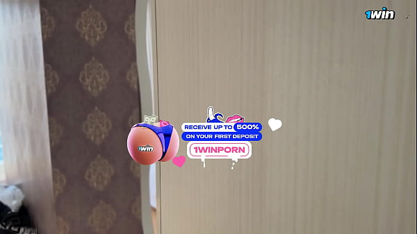 Stepson saw how his stepmother jerked off and then fucked her