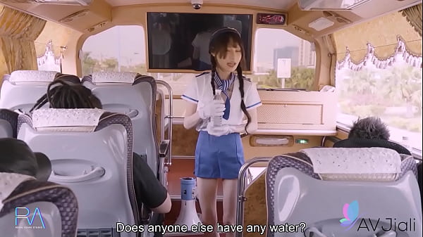 Sex tour bus with Busty Asian slut Original Chinese AV Porn with English Sub