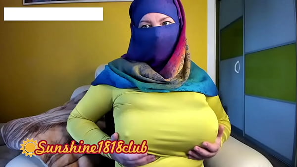 Middle East Hijab Muslim Arabic girl with big tits on cam recording November 2nd