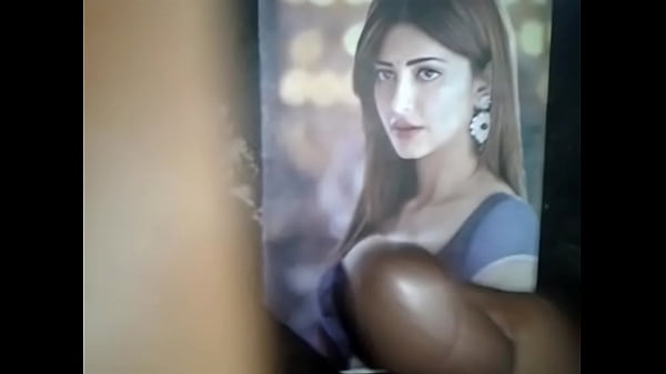 My Cum Tribute to my sweet indian actress Surthi Hassan 2
