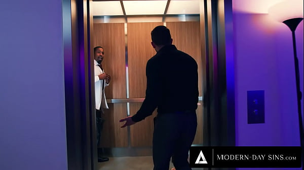 MODERN-DAY SINS - Caught Cheating Gizelle Blanco Is Hard Rough DPed In Elevator By Angry Boyfriends