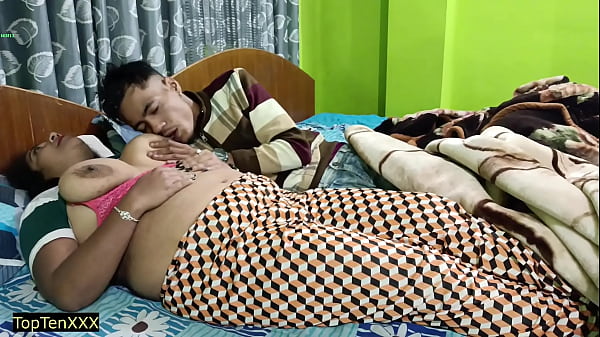 Indian Stepsister shared with friend! Indian Threesome Sex