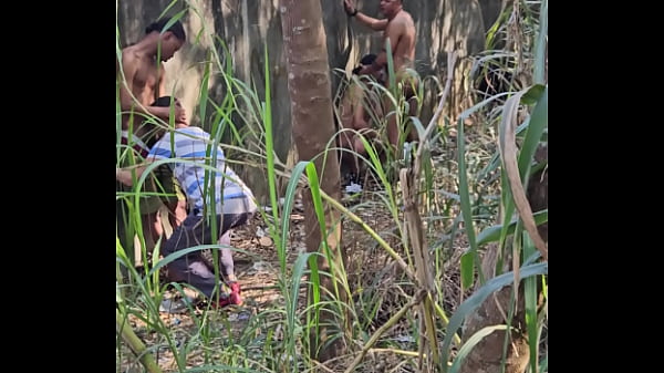 orgy bareback interracial in the florest 05 08