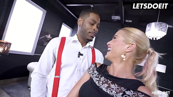 Blonde Anal Slut Cherry Kiss Receives Intense Deepthroat & Hardcore Interracial Anal - HER LIMIT