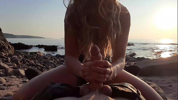 On the beach