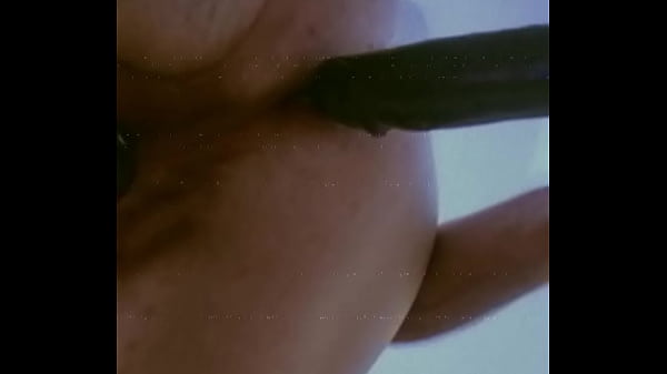 Mouros Having a Solo Dildo Play