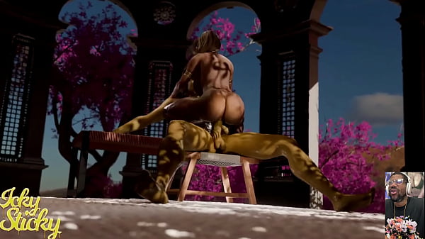 Royal Pussy Slut Rides A Cum Filled Transgender & Gets Creampied, Karlach Fucks Trans Mizora’s Ass