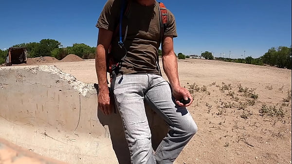 Putting a vibrator in a condom and cumming in public