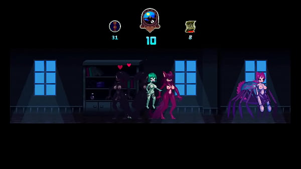 Haunted Hump House [PornPlay Halloween Hentai game] Ep.1 Ghost chasing for cum futa monster girl