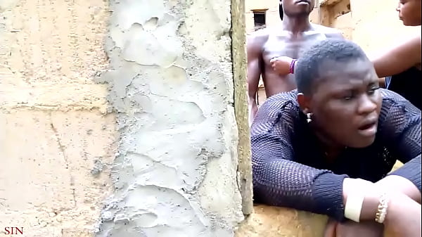 Two Sin Stepsisterz caught having threesome outside another compound in the village with another woman husband