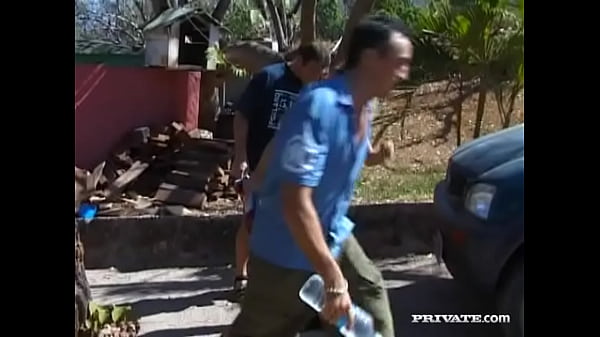 The Very Exotic Agnes Serves up an Anal Creampie on the Beach Thumbnail