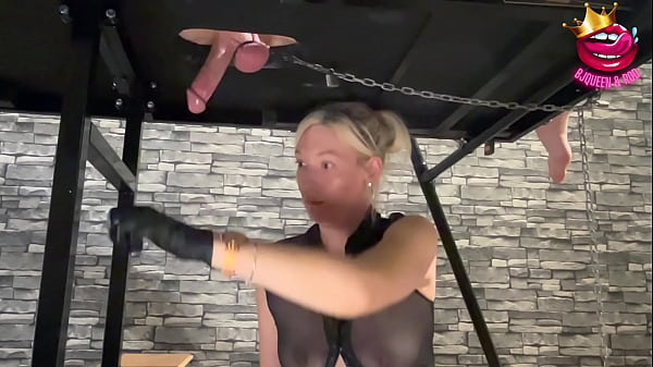 Femdom Milking Table/Chair Ruined Orgasm Cumpilation