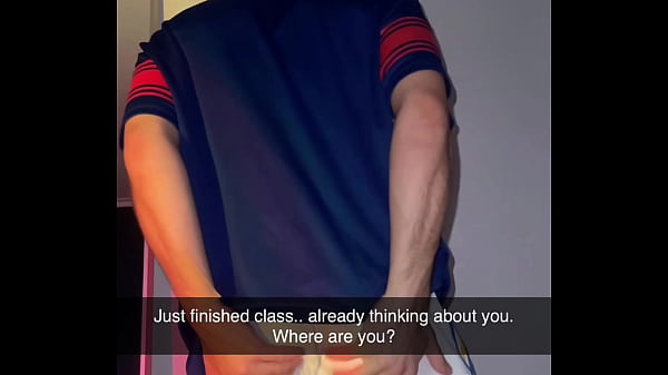 POV Hot College Guy Ditches Class to Get Fucked on Snapchat