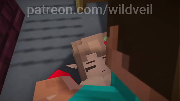Hooker gets fucked by Steve in public - Minecraft Thumbnail
