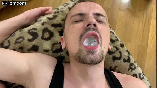 Pervert Stepmom and girl Spitting On 's Mouth - Full of Saliva (Preview)