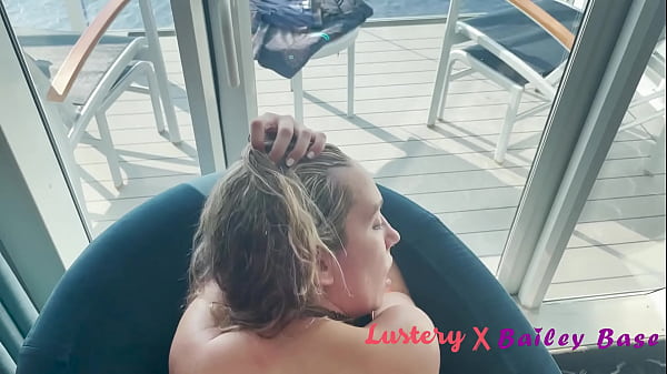 Fucking Hot Big Ass PAWG Teen In The Open Waters Cruise Ship Balcony