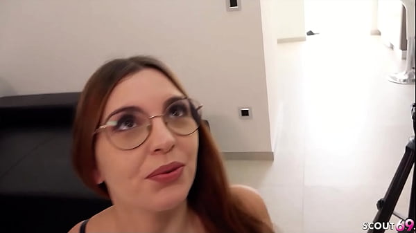 GERMAN SCOUT - BIG CLIT NERD TEEN MIRIAM MORE PICKUP AND FUCK AT STREET CASTING