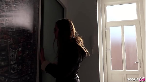 GERMAN SCOUT - BIG CLIT NERD TEEN MIRIAM MORE PICKUP AND FUCK AT STREET CASTING