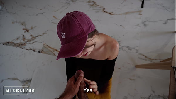 The pizza girl ate my pizza and wanted to run away. I made her suck