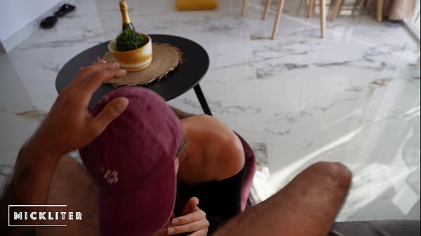 The pizza girl ate my pizza and wanted to run away. I made her suck