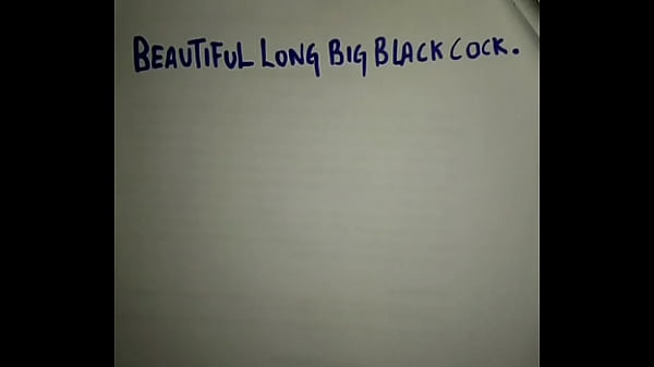 Beautiful long Big black cock. Thumbnail