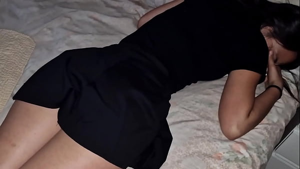 At first he didn't want to, then he asked me for more cock. Thumbnail