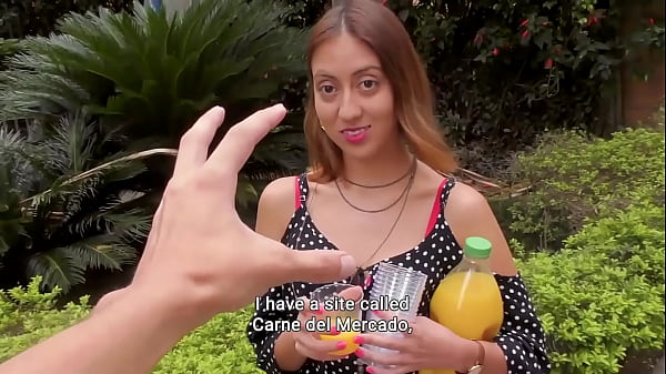 CARNE DEL MERCADO - (Evelin Suarez & Logan Salamanca) Shy Latina Teen Leave Market To Have Sex At The Hotel