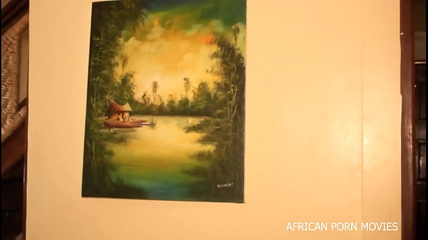 POV the handyman technician with his client in an unprecedented fuck during the repair of the television set on African porn Movies