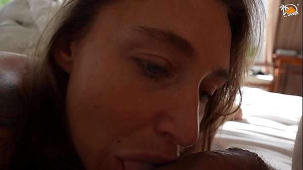 Emotional sex of an amateur couple in a hotel in Bali
