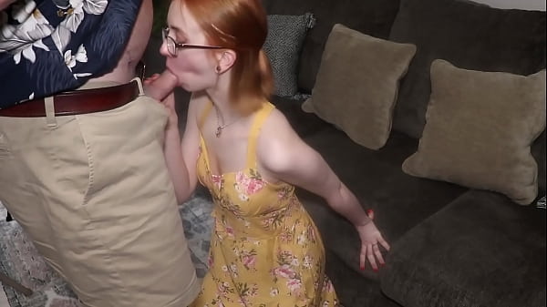 DSC12-1) Petite Spinner Reagan Reid Gives Old Man Deepthroat Blowjob Is Fucked Doggystyle & Missionary with Creampie