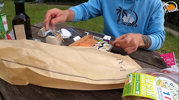 Wife gives amazing handjob while driving a car!