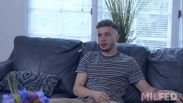 Busty Step Mom Seduces Me While I Talk to my stepDad