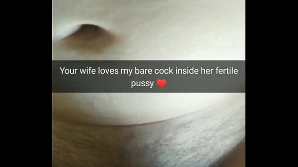 Cheating wife get breed and knocked up by her lover who regular fuck her without condom! - Cuckold captions - Milky Mari