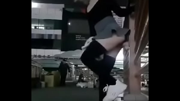 Girl fucks dildo at work
