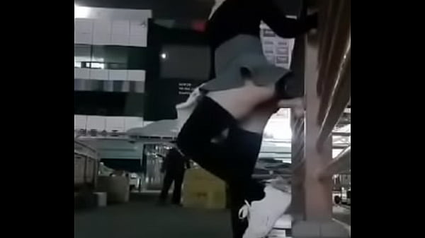 Girl fucks dildo at work