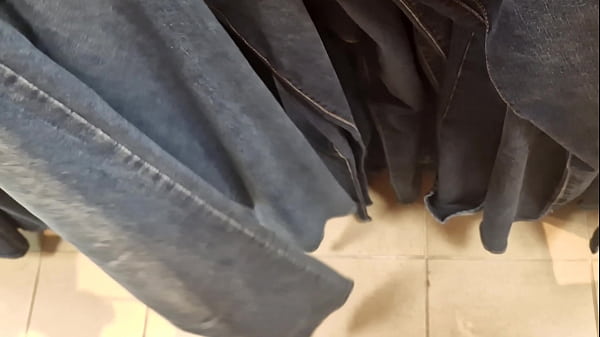 Your Italian stepmom’s super hairy pussy in the clothing store