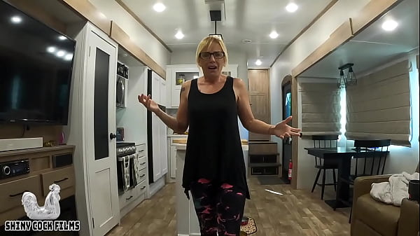 Stepmom Persuades Lazy Stepson - Shiny Cock Films