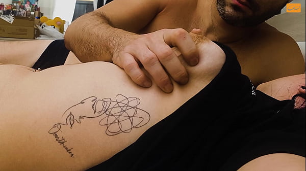 very hard orgasm while masturbating and beeing nipple played - Unlimited Orgasm