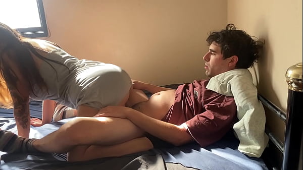 College Classmate Came to my house to do Homework