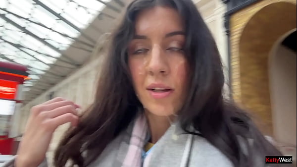 I missed you so much - Fuck me and cum on my face in this public shopping mall! - Cumwalk