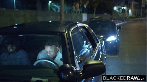 BLACKEDRAW Gorgeous young blonde besties take on two BBCs