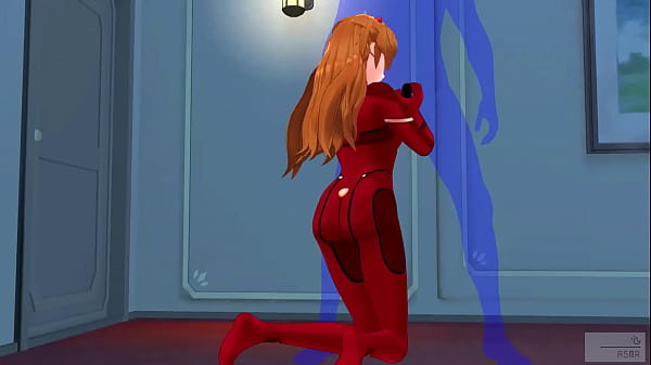 無修正アニメ　エヴァ　アスカ２　ASMR