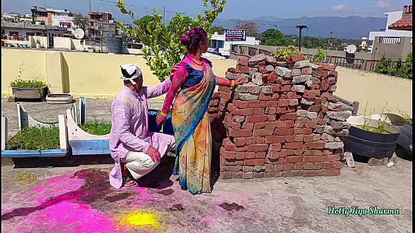 Romantikus szex a barátokkal a szabadban, testvérrel