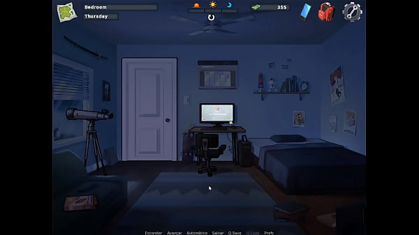 Summertime Saga ep 22 – Fiz Jenny gozar com os dedos e ela precisa de um Ator Pornô