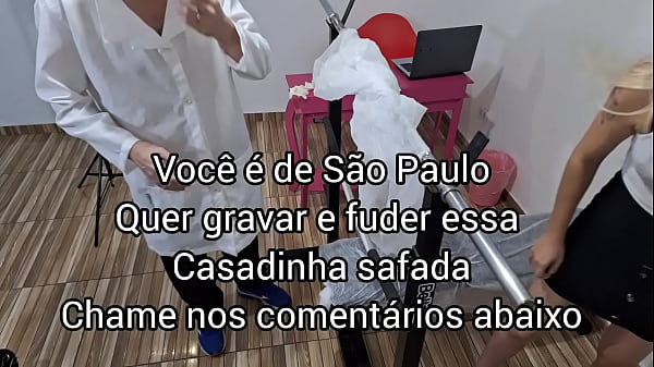Fui mostrar meu cu para o Ginecologista clandestino paguei barato na consulta!
