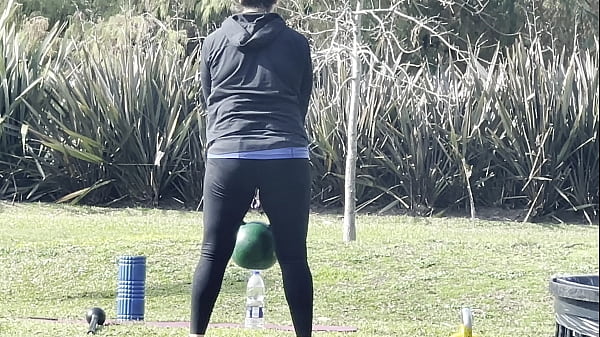 exercising in public Thumbnail