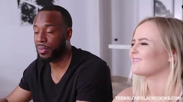 Super hot blonde teen enjoys a wild BBC ride