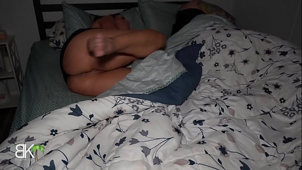 StepSon sneaks into room while we are in bed to BREED BIG ASS MILF CHEATING STEPMOM